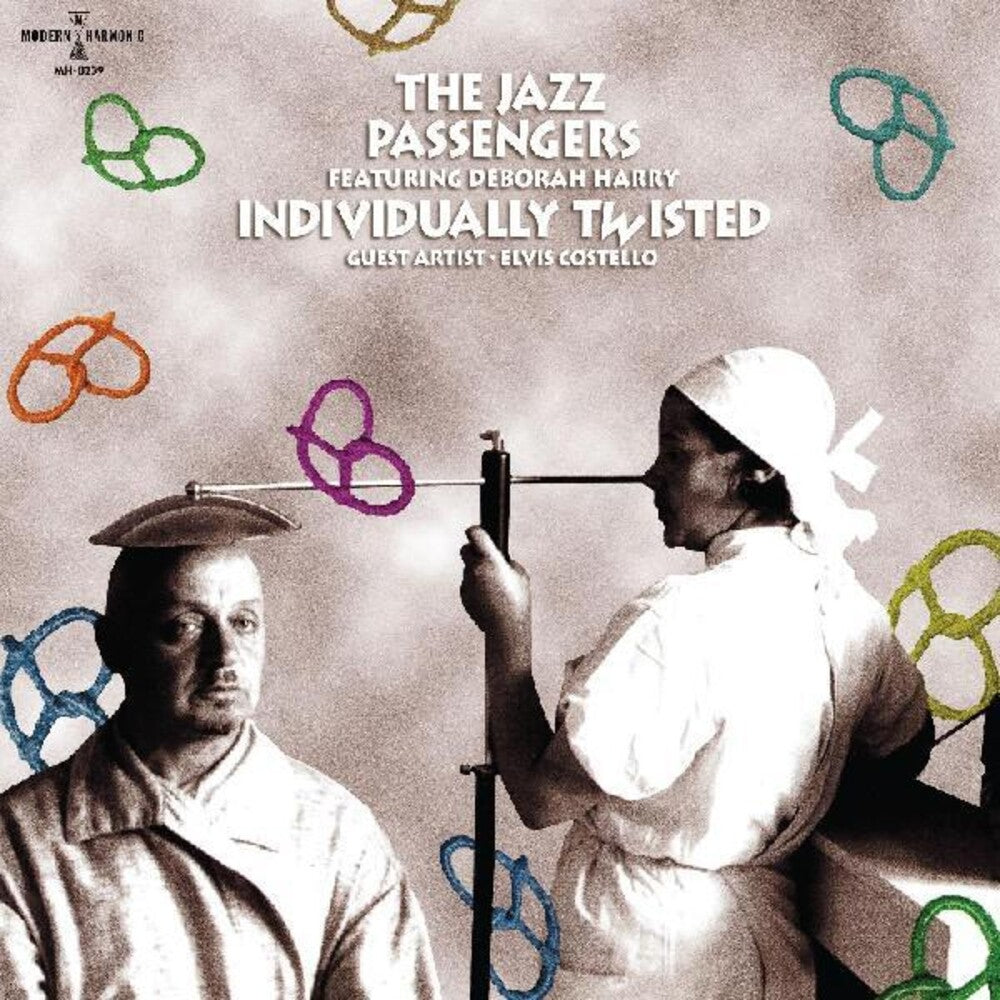 the album cover for Jazz Passengers - Individually Twisted [Colored Vinyl] (Pech)