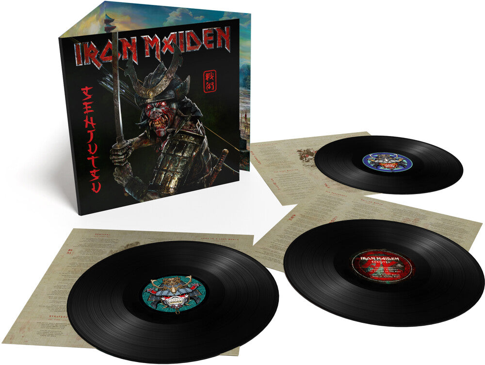 the album cover for Iron Maiden - Senjutsu [Deluxe 3LP]