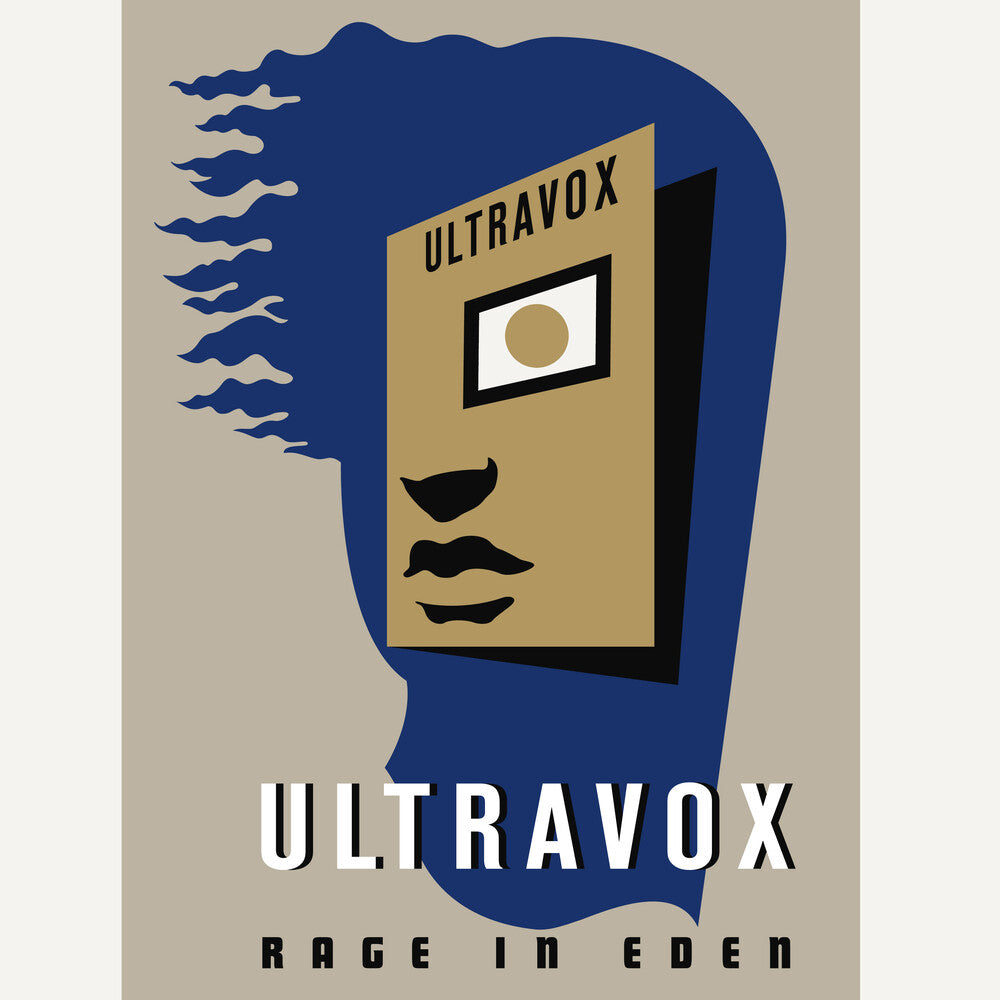 the album cover for Ultravox - Rage In Eden: 40th Anniversary Edition [Deluxe Clear 4LP]