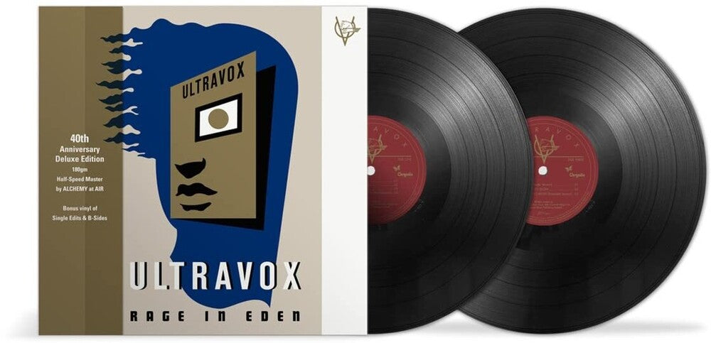 the album cover for Ultravox - Rage In Eden: 40th Anniversary Edition [Half-Speed Master 2LP]