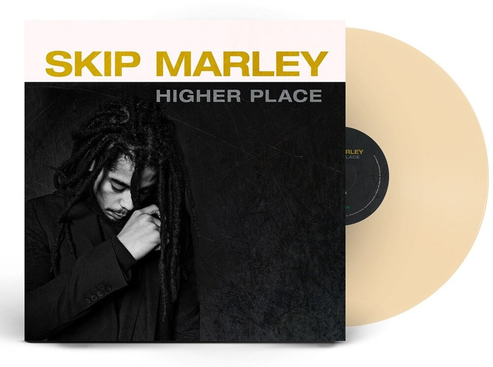 the album cover for Skip Marley - Higher Place: Anniversary Edition [Beige LP]