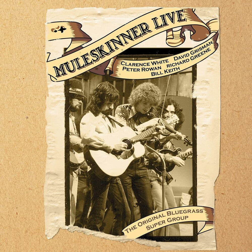 the album cover for Muleskinner - Live