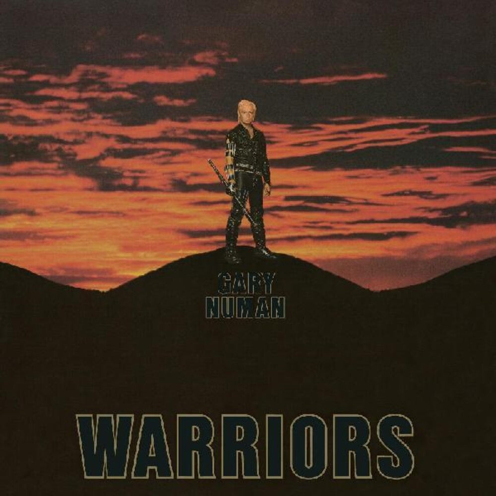 the album cover for Gary Numan - Warriors