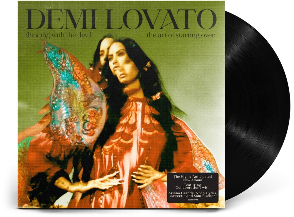 the album cover for Demi Lovato - Dancing With The Devil...The Art of Starting Over [2 LP]
