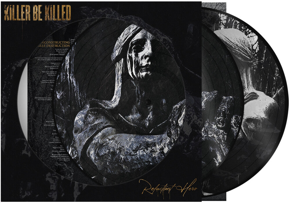 the album cover for Killer Be Killed - Reluctant Hero [Indie Exclusive] (Picture Disc) (Pict) [Indie Exclusive]