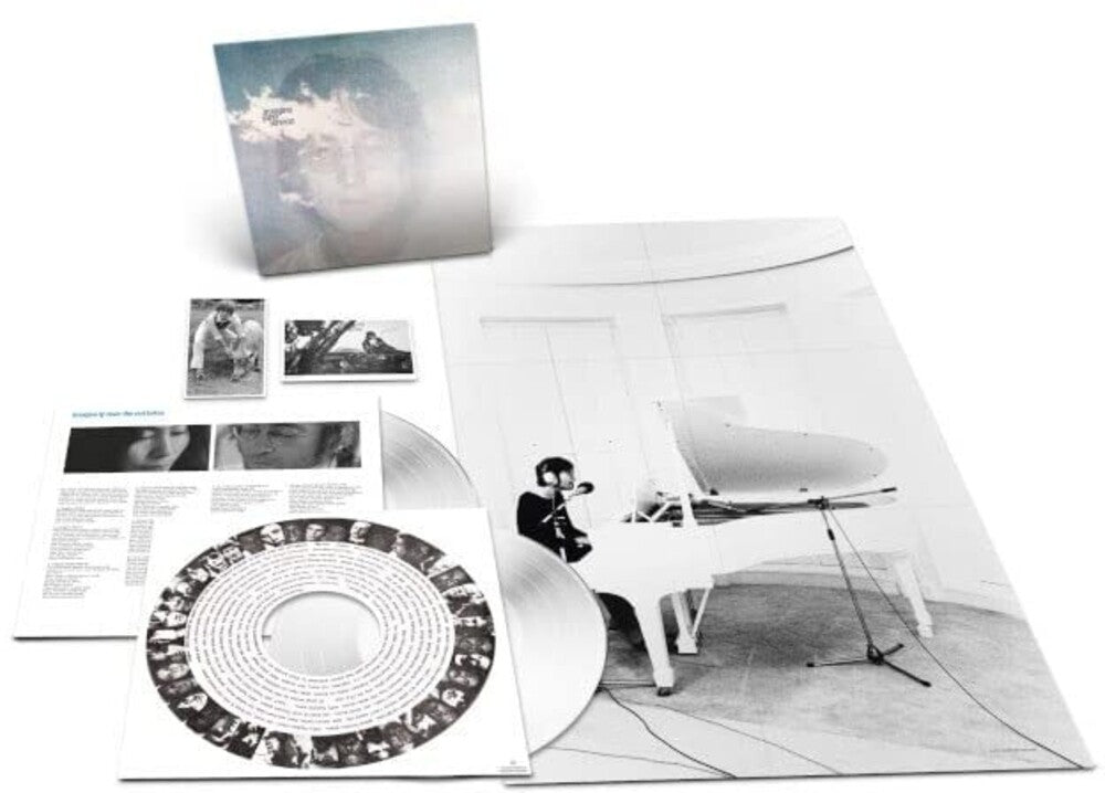 the album cover for John Lennon - Imagine - The Ultimate Mixes [Colored Vinyl] [Limited Edition] (Wht)