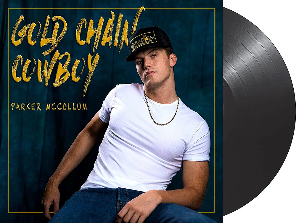 the album cover for Parker McCollum - Gold Chain Cowboy [LP]