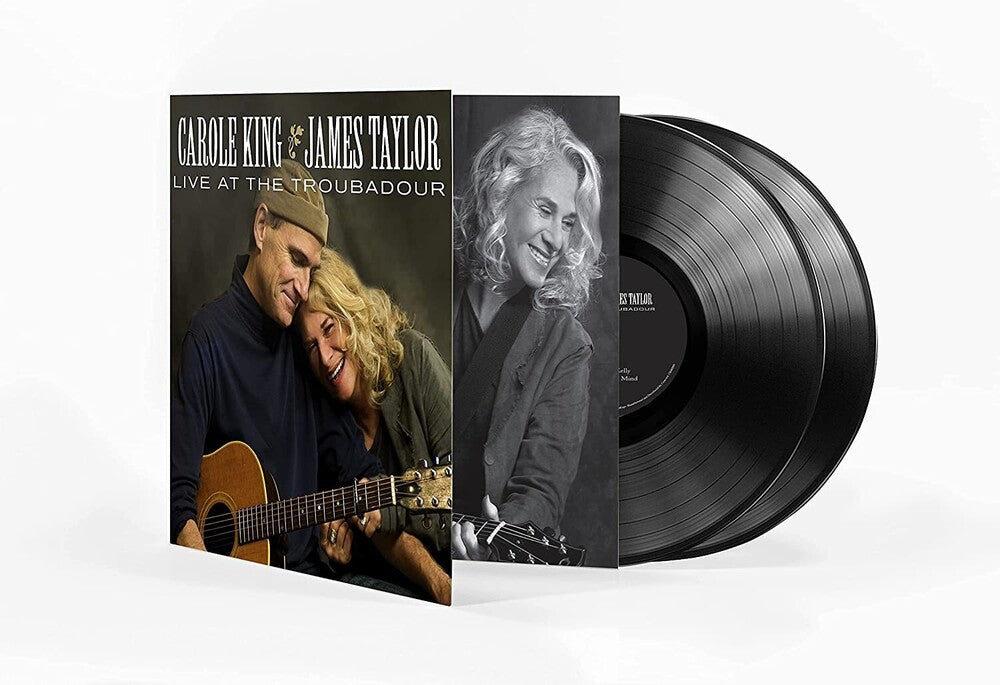 the album cover for Carole King & James Taylor - Live at The Troubadour [2LP]