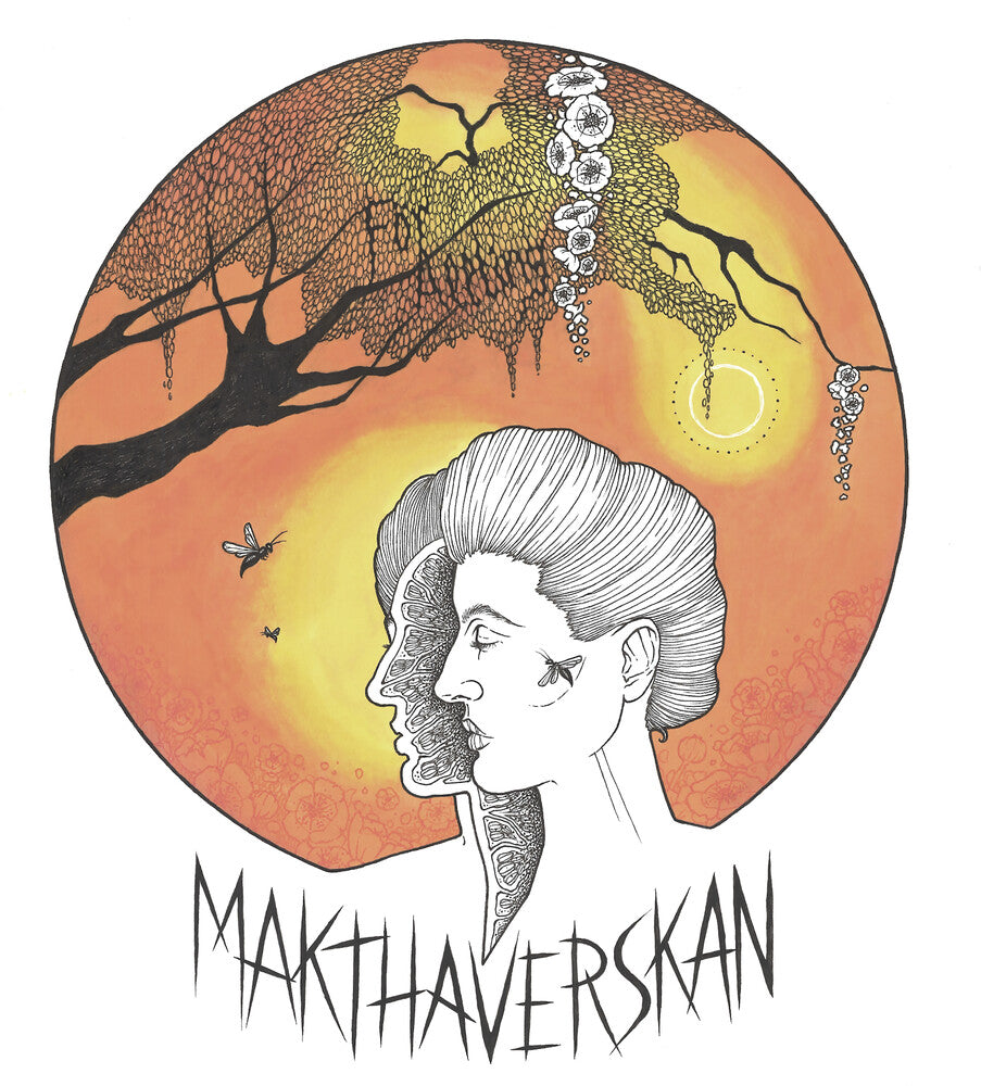 the album cover for Makthaverskan - For Allting (Transparent Red Vinyl) [Colored Vinyl] (Red)