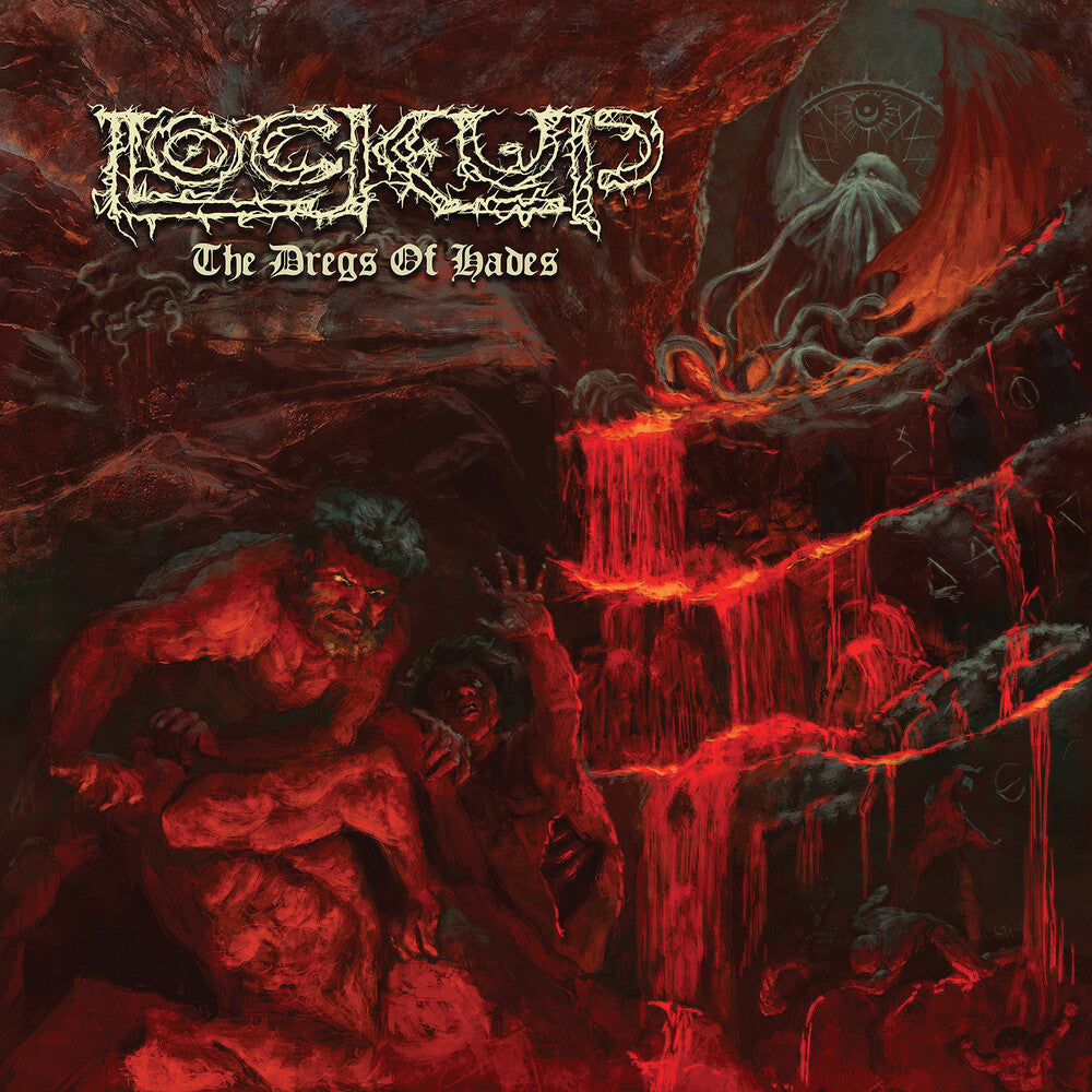 the album cover for Lock Up - The Dregs of Hades [Limited Edition Red LP]