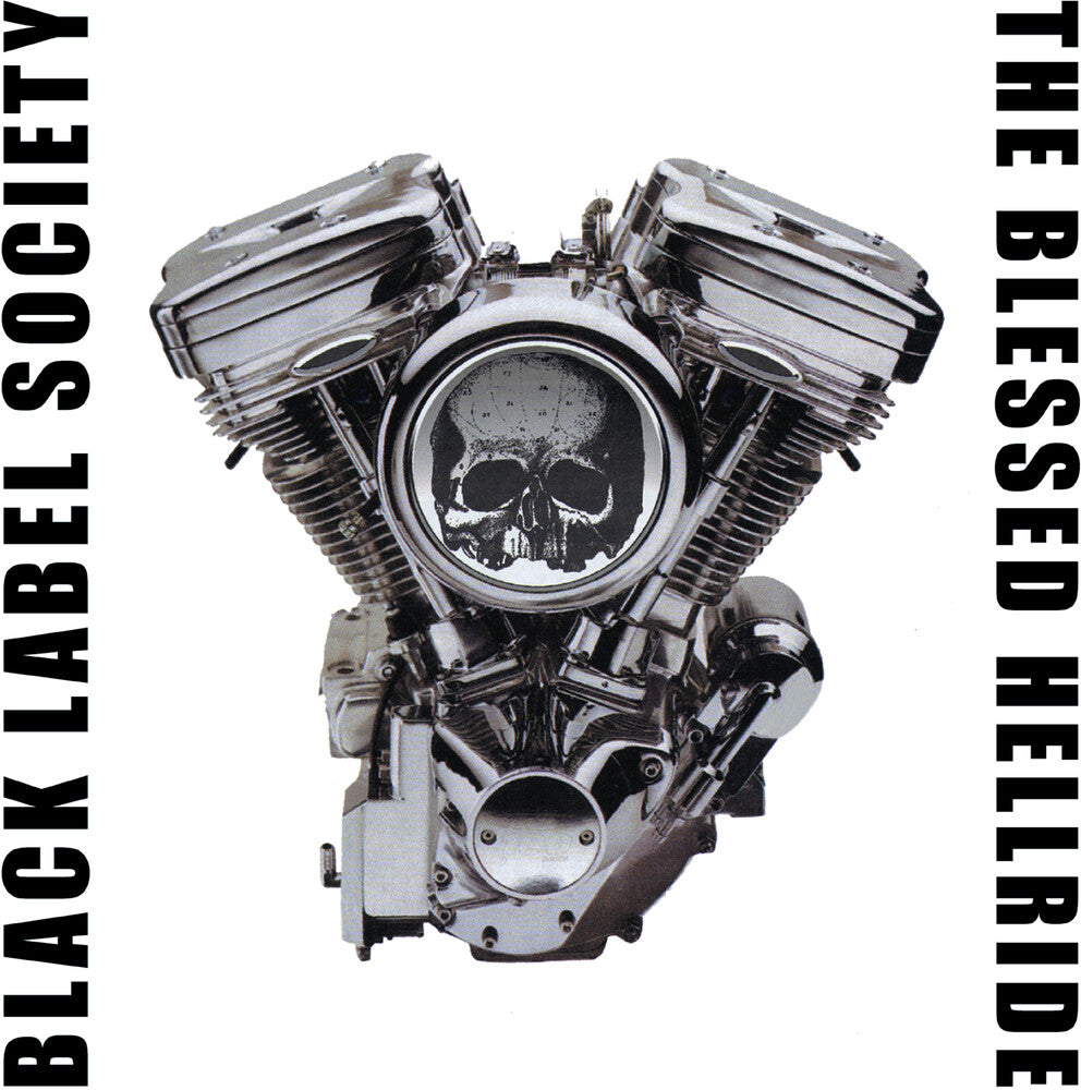 the album cover for Black Label Society - The Blessed Hellride [Opaque White LP]