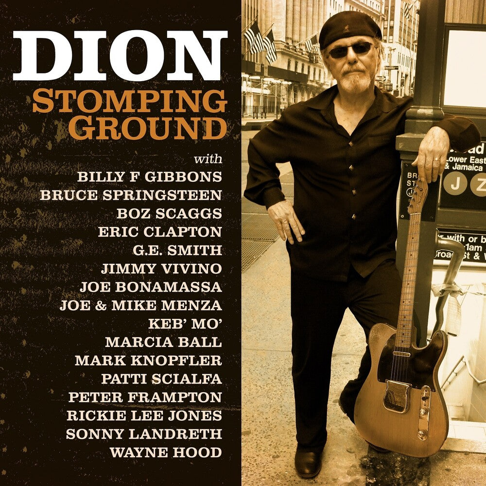 the album cover for Dion - Stomping Ground [2 LP]