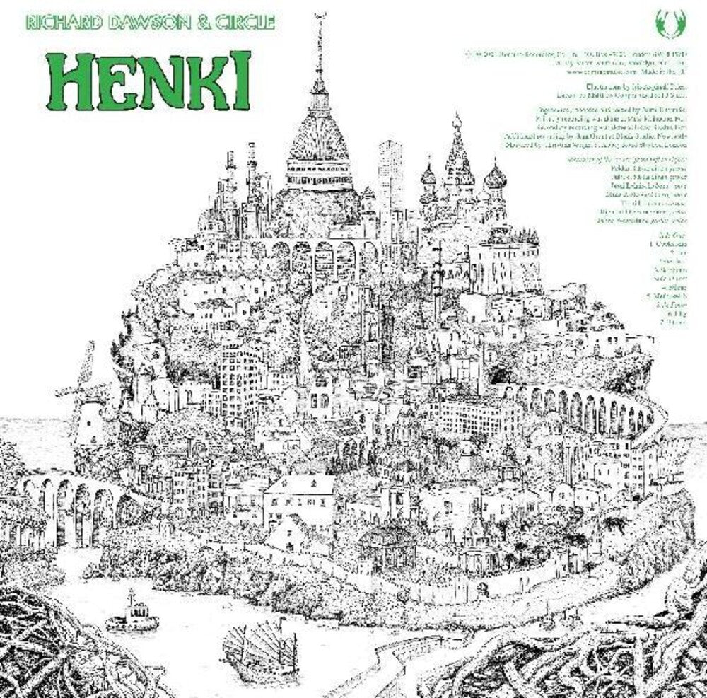 the album cover for Richard Dawson & Circle - Henki [2LP]