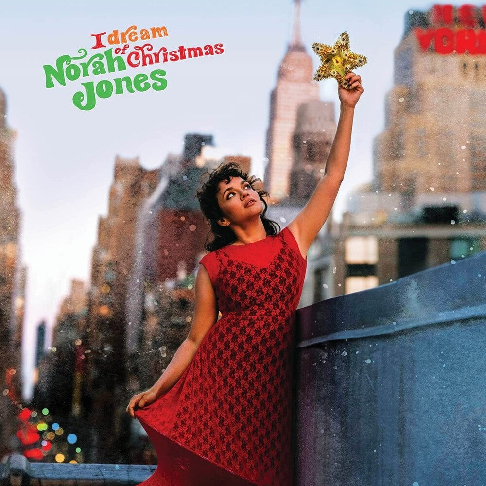 the album cover for Norah Jones - I Dream Of Christmas [LP]