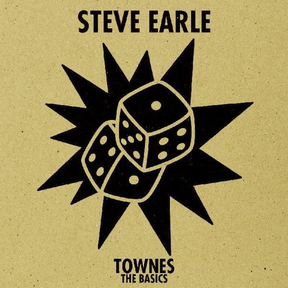 the album cover for Steve Earle - Townes: The Basics [Limited Edition Gold LP]