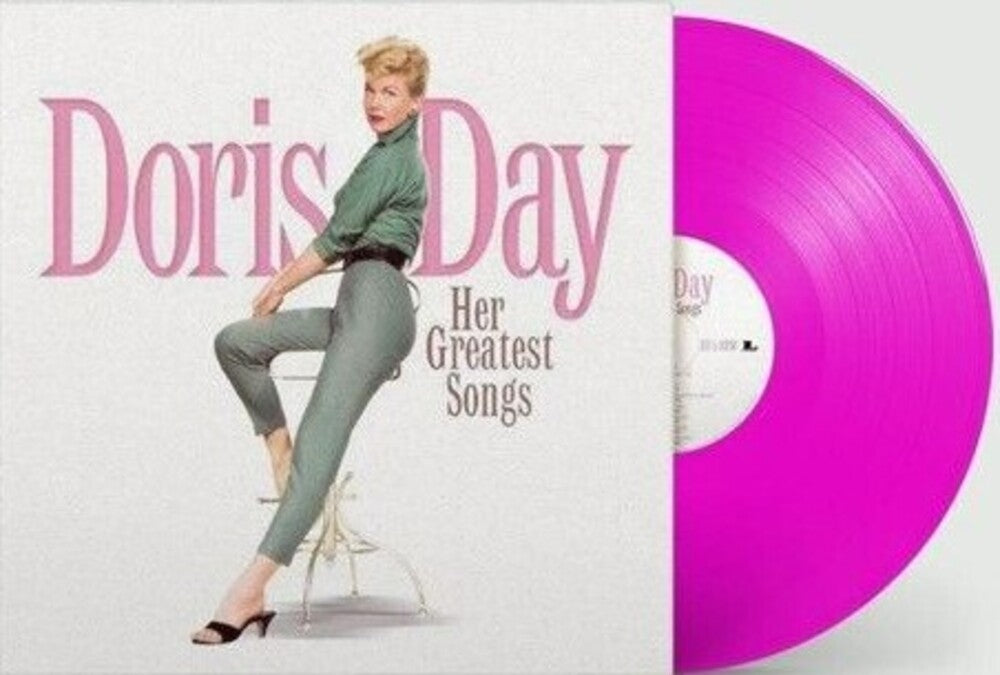 the album cover for Doris Day - Her Greatest Songs [Colored Vinyl] [Limited Edition] (Red) (Ita)