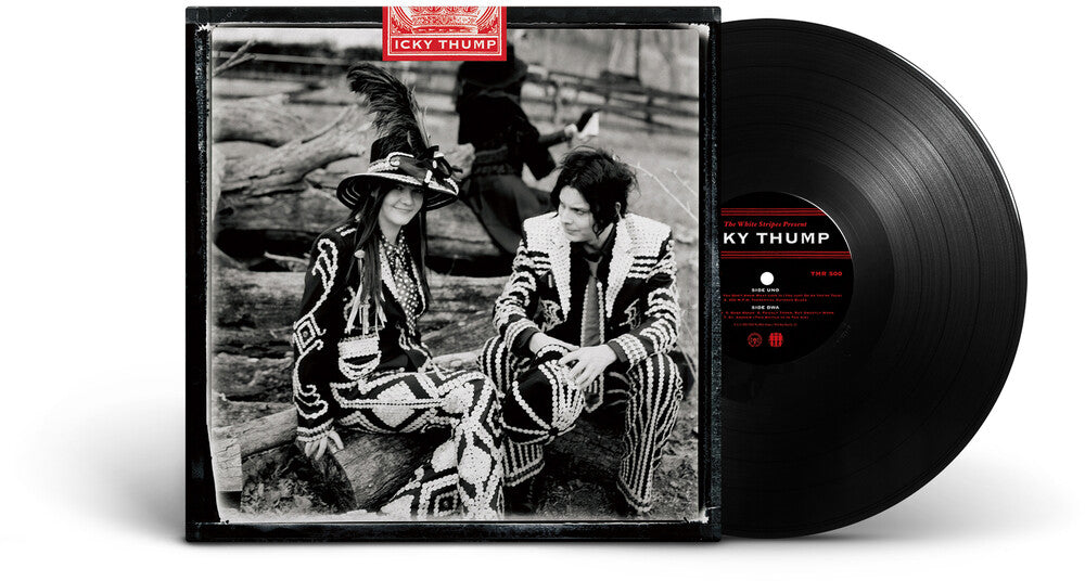 the album cover for The White Stripes - Icky Thump [LP]