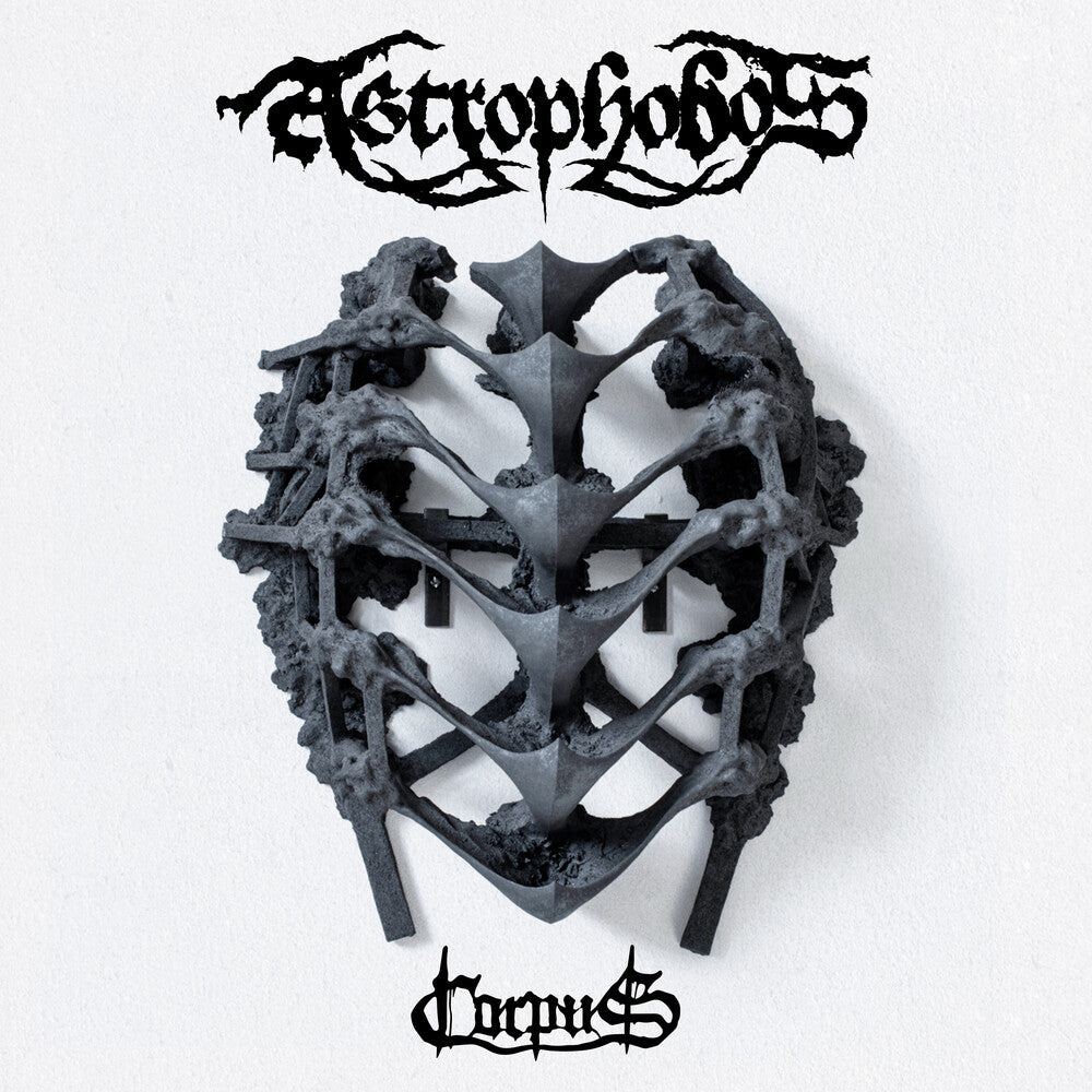 the album cover for Astrophobos - Corpus (white Vinyl)