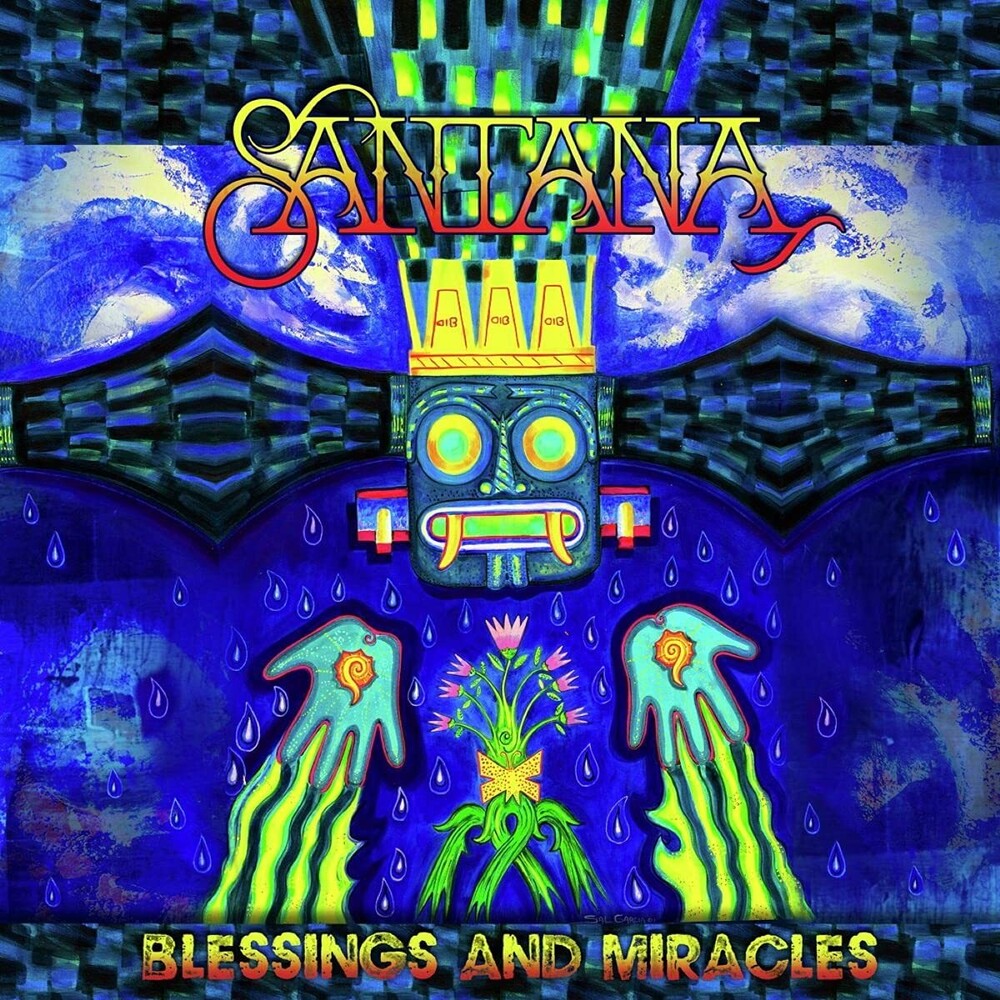 the album cover for Santana - Blessings And Miracles [LP]