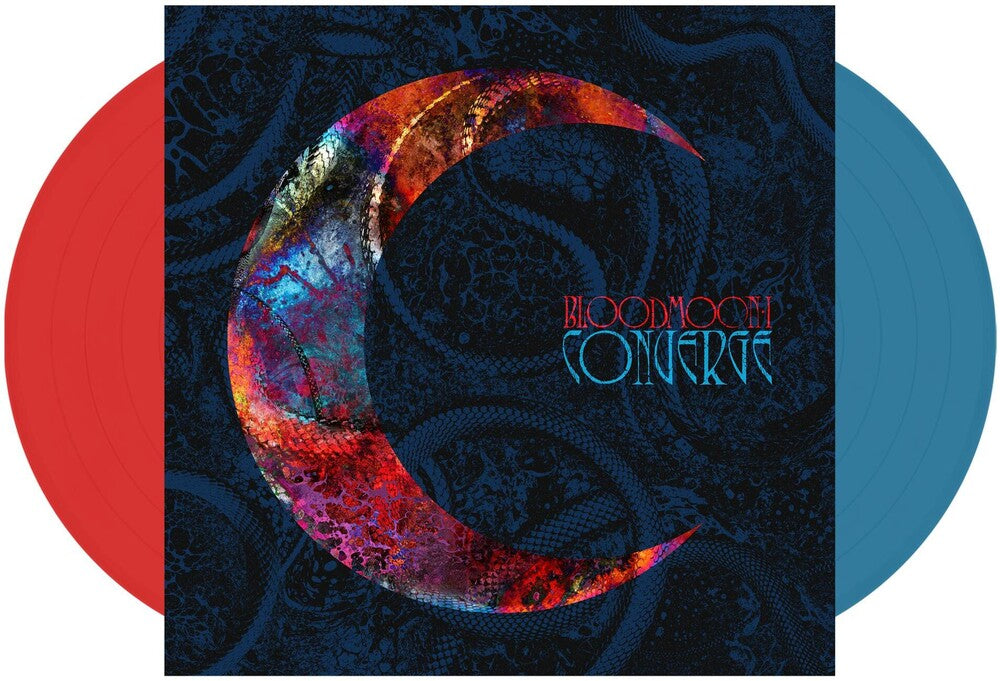 the album cover for Converge - Bloodmoon: I [Red/Blue LP]