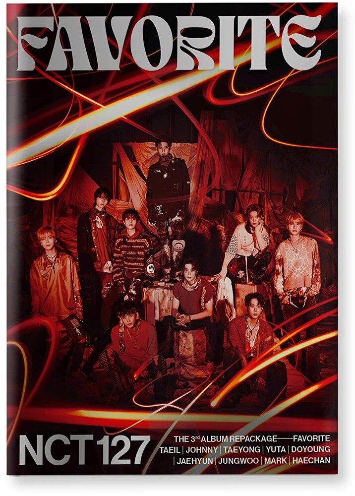 the album cover for NCT 127 - The 3rd Album Repackage 'Favorite' [Catharsis ver.]
