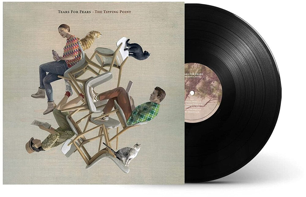 the album cover for Tears For Fears - The Tipping Point [LP]