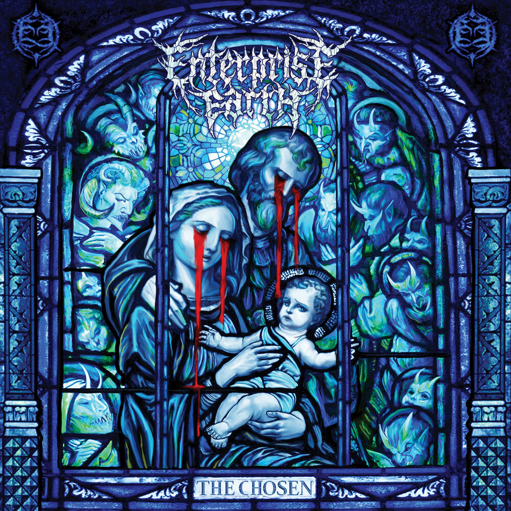 the album cover for Enterprise Earth - The Chosen [Ghostly: Clear with Cobalt LP]