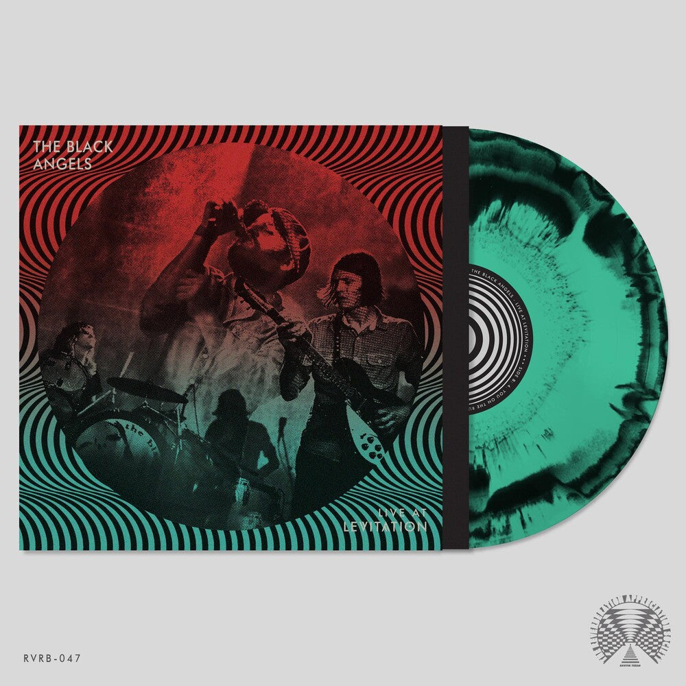 the album cover for The Black Angels - Live At Levitation [Limited Edition Swirl LP]