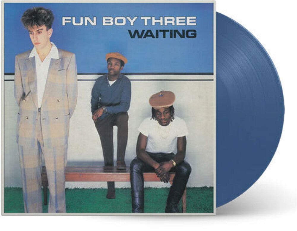 the album cover for Fun Boy Three - Waiting (Blue) (Blue) [Colored Vinyl] [180 Gram] [Remastered]