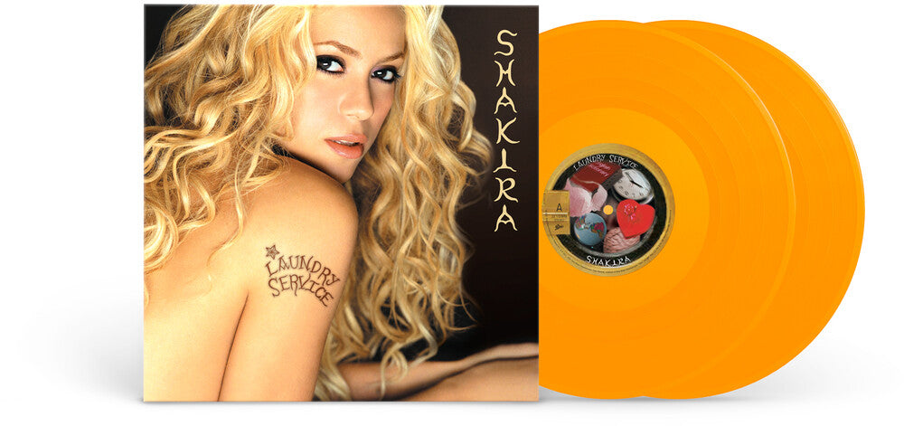 the album cover for Shakira - Laundry Service [Opaque 2LP]