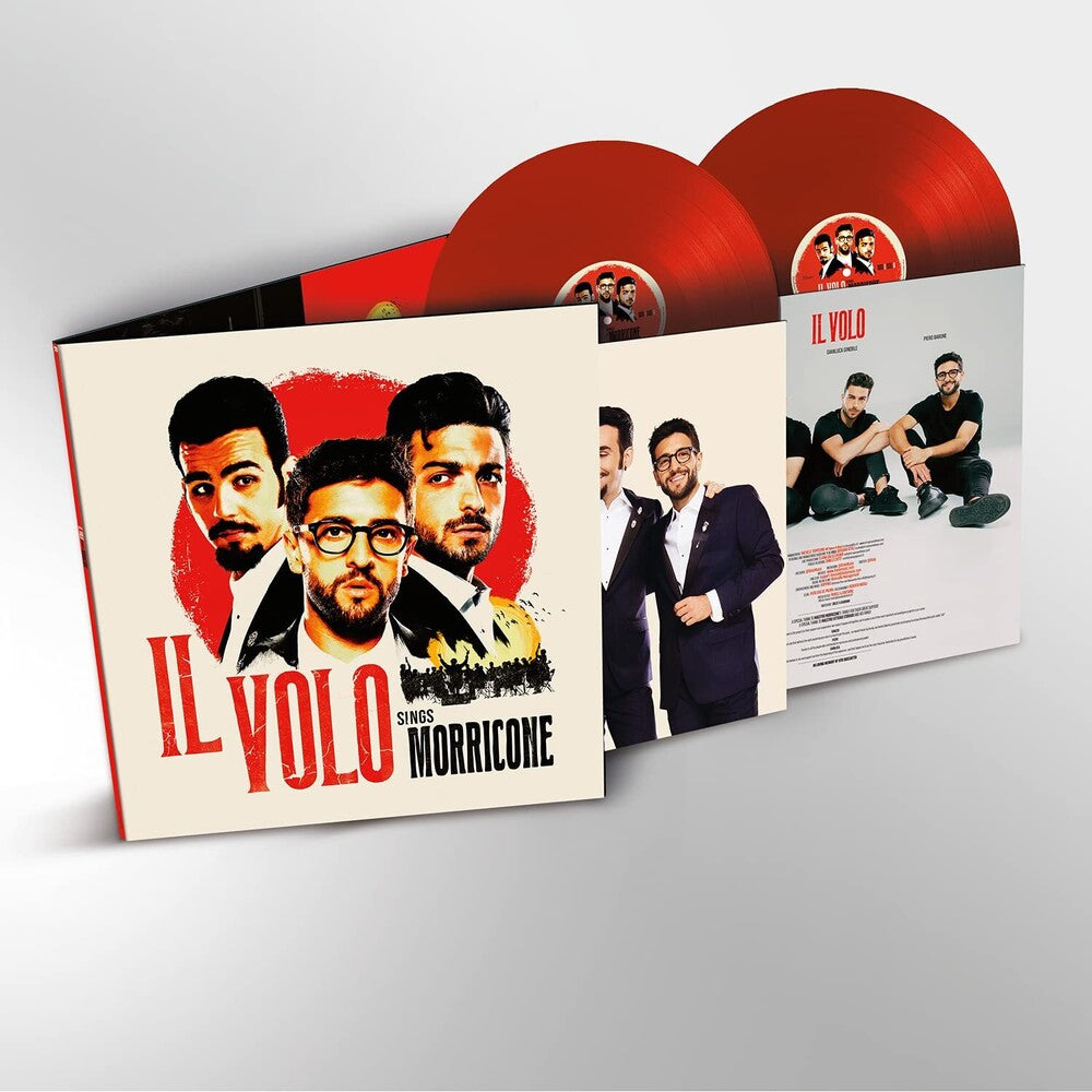 the album cover for Il Volo - Il Volo Sings Morricone [Colored Vinyl] (Uk)
