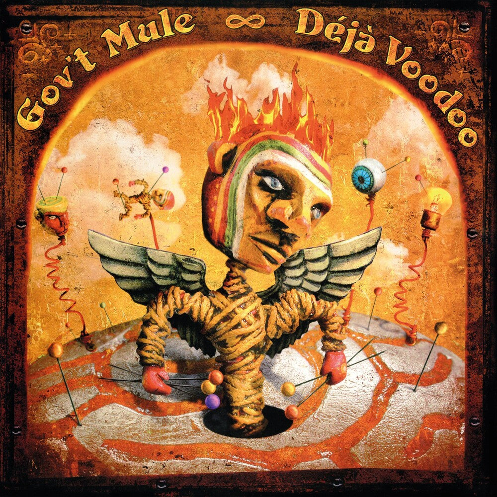 the album cover for Gov't Mule - Deja Voodoo [Limited Edition Deluxe Red LP]