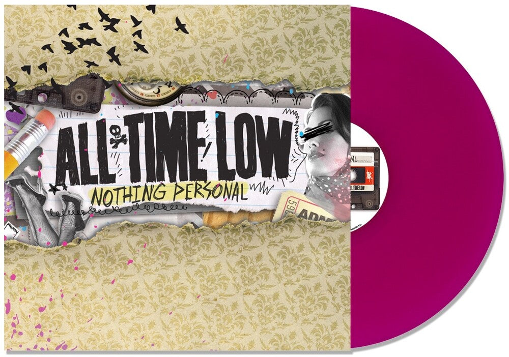 the album cover for All Time Low - Nothing Personal [LP]