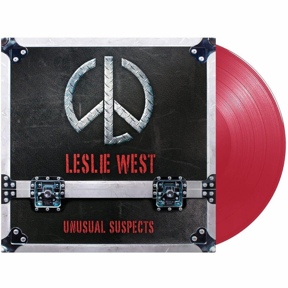 the album cover for Leslie West - Unusual Suspects [Limited Edition Red LP]