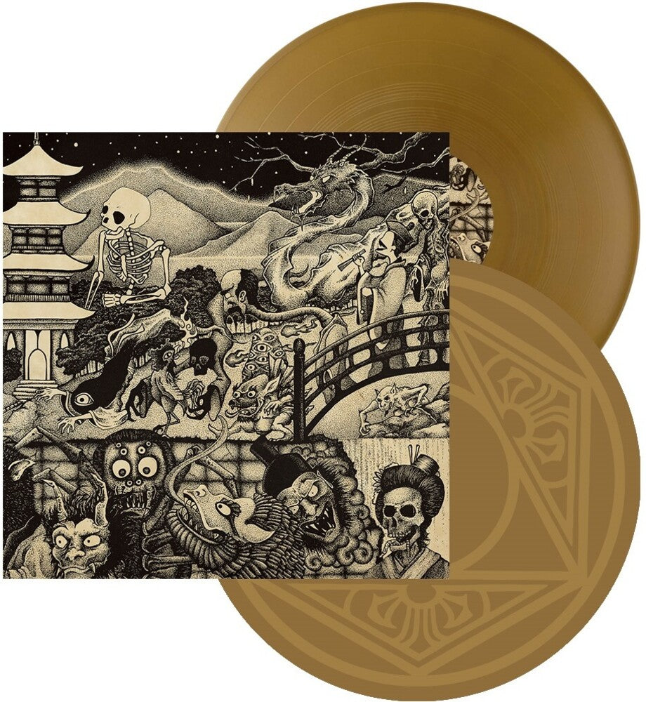 the album cover for Earthless - Night Parade Of One Hundred Demons [Gold Standard Edition 2LP]