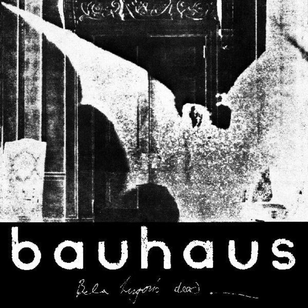 the album cover for Bauhaus - The Bela Session [Indie Exclusive Limited Edition Black / Red LP]