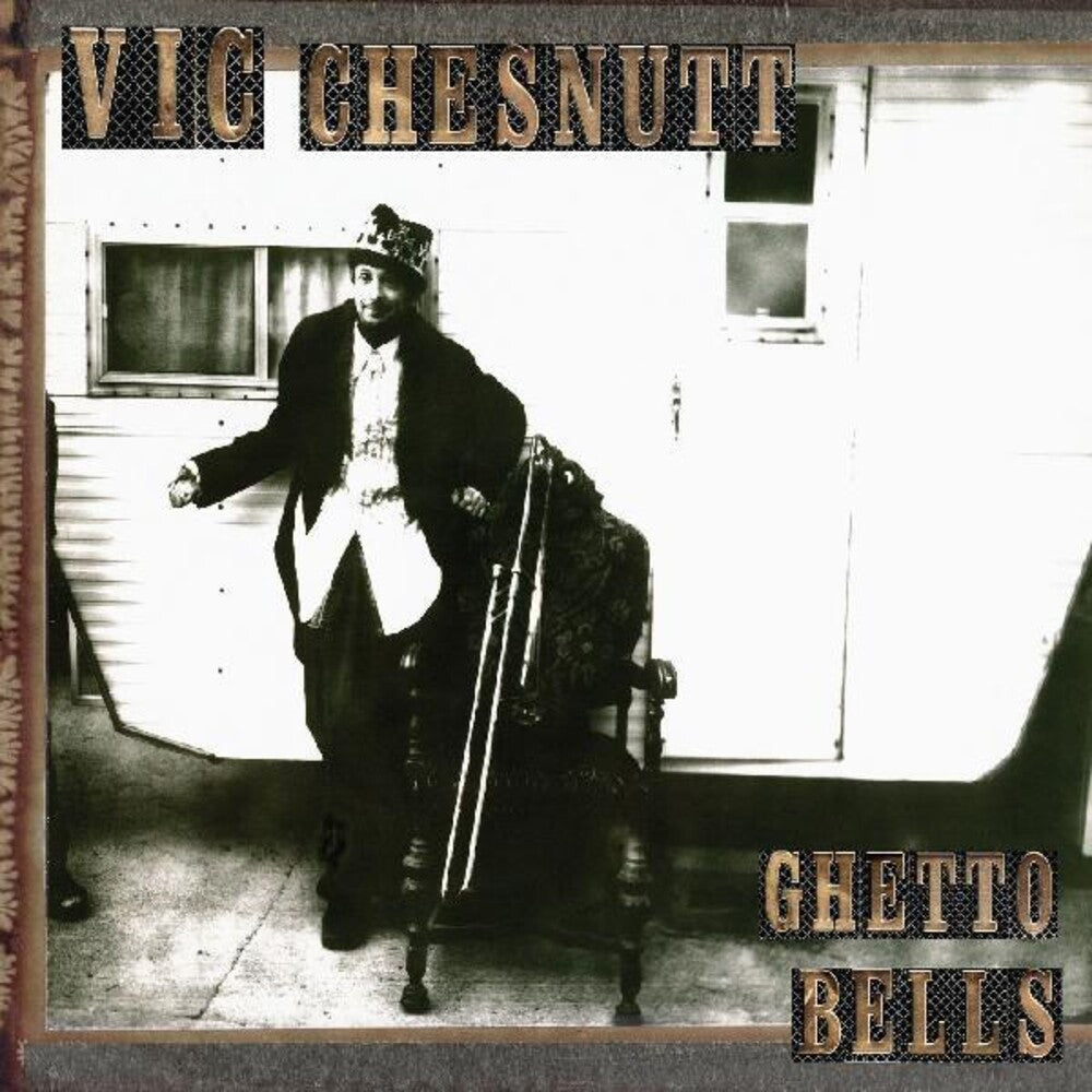 the album cover for Vic Chesnutt - Ghetto Bells: Reissue [Limited Edition Brown and Black Split Color 2LP]