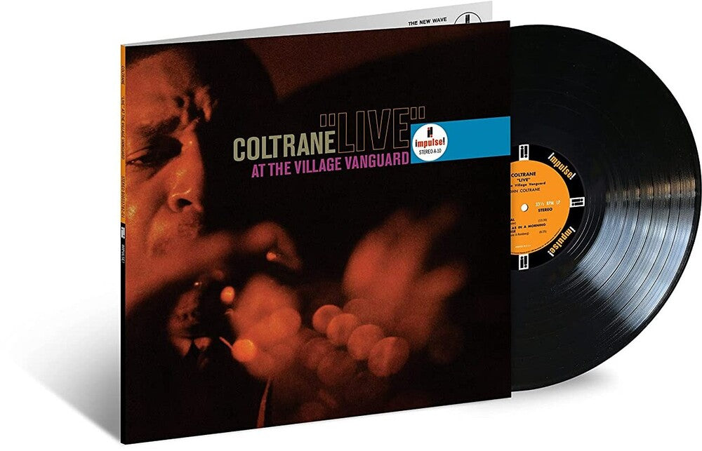 the album cover for John Coltrane - Live At The Village Vanguard [Verve Acoustic Sounds Series LP]