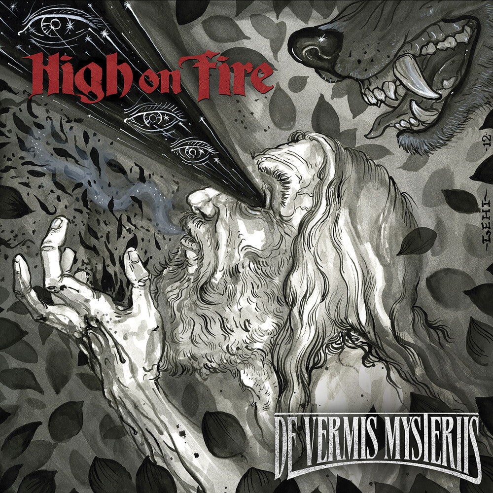 the album cover for High On Fire - De Vermis Mysteriis (Black Ice) (Blk) [Colored Vinyl] [180 Gram]