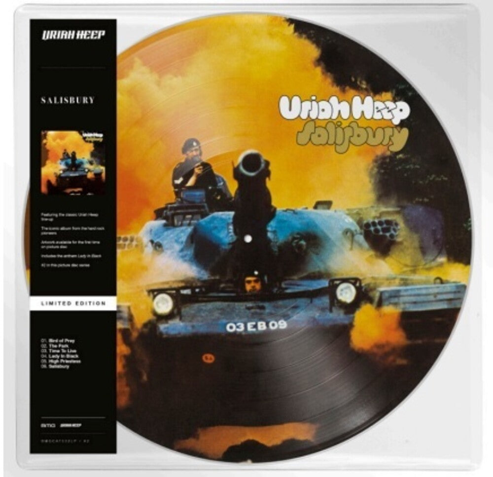 the album cover for Uriah Heep - Salisbury