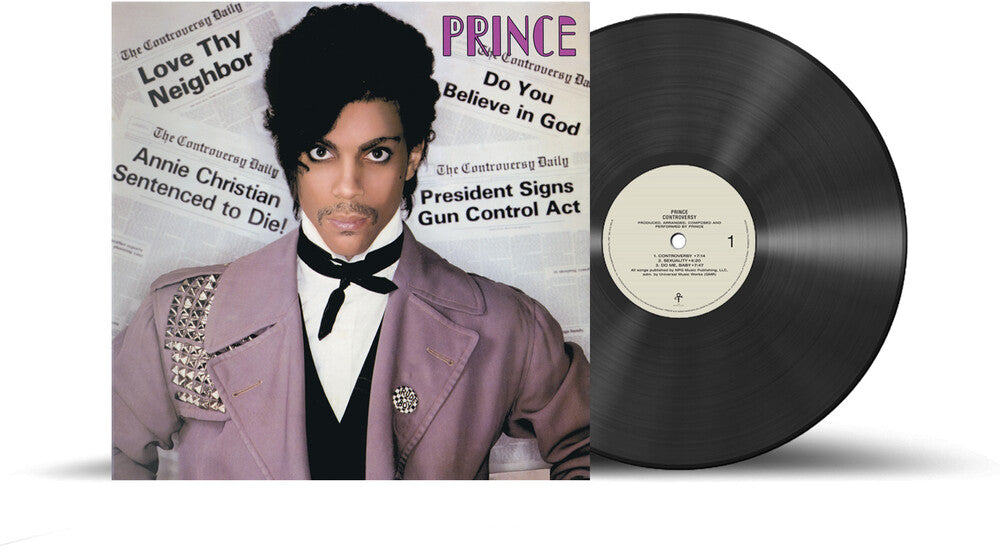the album cover for Prince - Controversy [LP]
