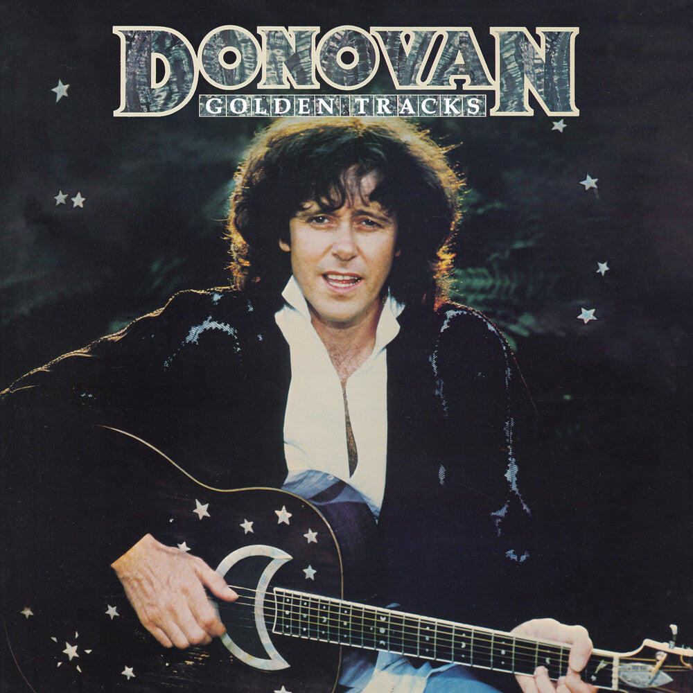 the album cover for Donovan - Golden Tracks (Blue Marble) (Blue) [Colored Vinyl]
