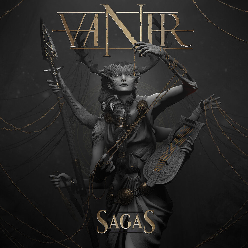 the album cover for Vanir - Sagas (Gold) [Colored Vinyl] (Gol)
