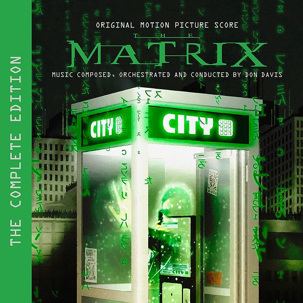 the album cover for Don Davis - The Matrix – Original Motion Score: The Complete Edition [3LP]