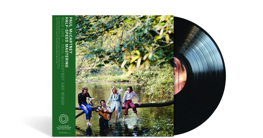 the album cover for Paul McCartney And Wings - Wild Life: 50th Anniversary [Indie Exclusive Limited Edition 50th Anniversary Half Speed Master LP]