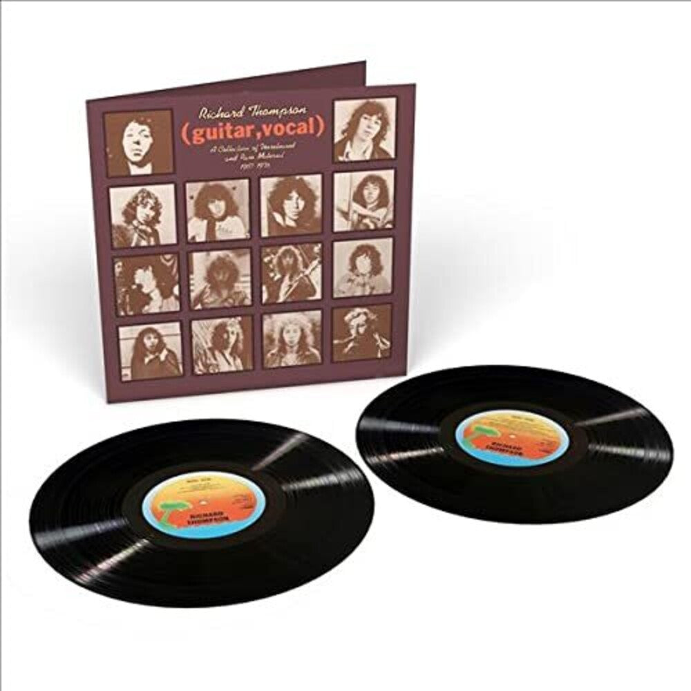 the album cover for Richard Thompson - Guitar, Vocal A Collection Of Unreleased And Rare Material 1967-1976 [2LP]
