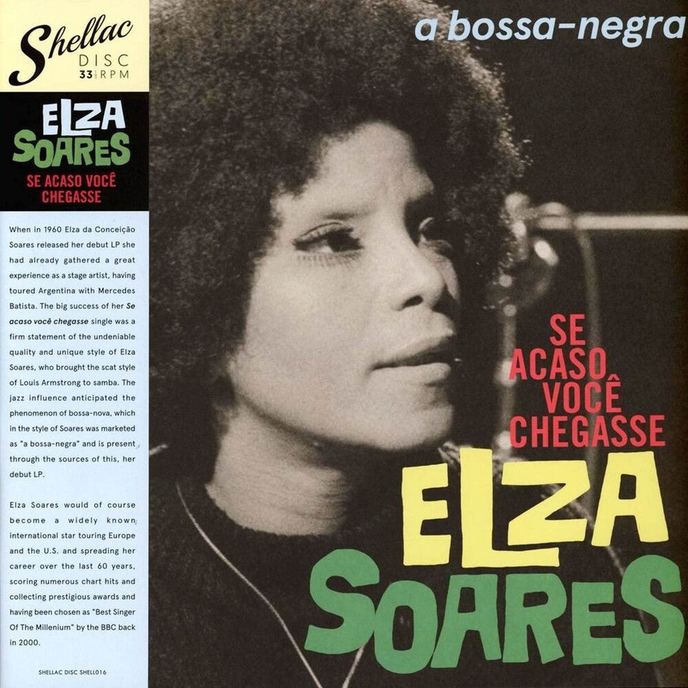 the album cover for Elza Soares - Se Acaso Voce Chegasse [180 Gram] (Spa)