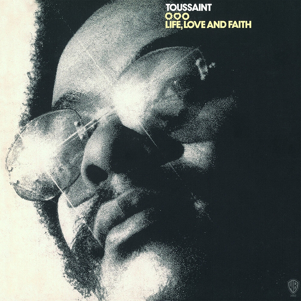 the album cover for Allen Toussaint - Life Love & Faith [180 Gram] (Can)