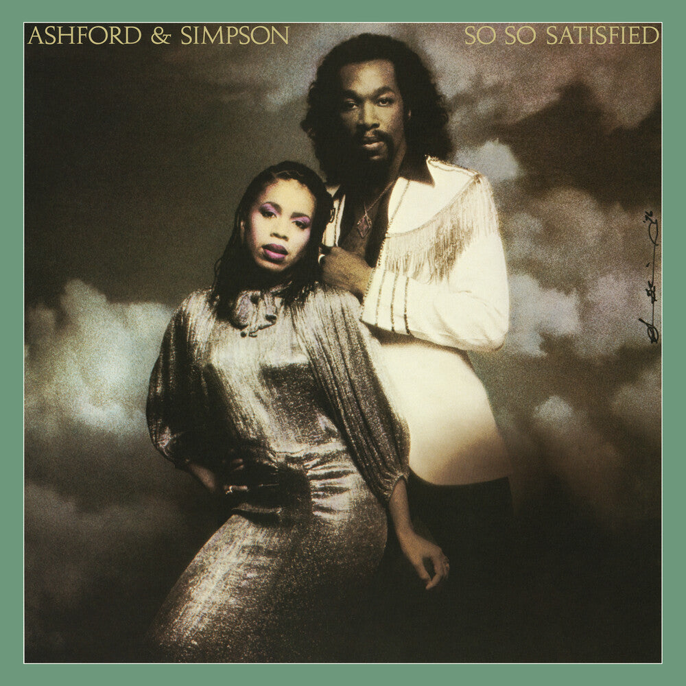 the album cover for Ashford & Simpson - So So Satisfied [Spring Green LP]