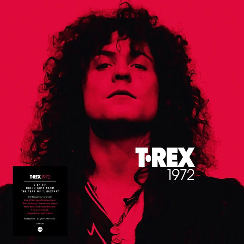 the album cover for T. Rex - 1972 [Colored Vinyl] (Ofgv) (Wht) (Uk)